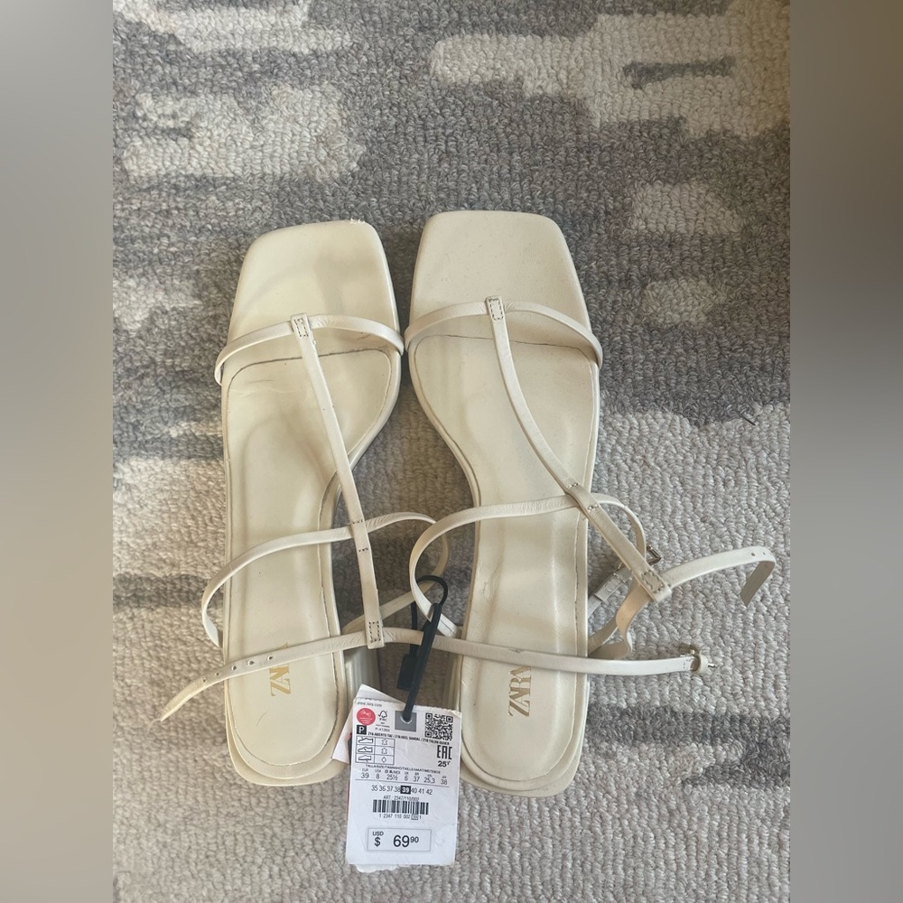 Zara strappy sandals
